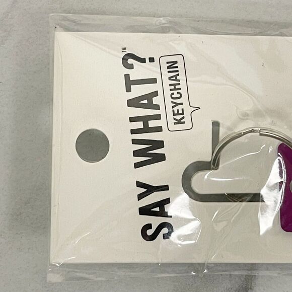 About Face "My Kids Have Four Paws" Purple Keychain Pet Parent ✨ - Picture 5 of 5